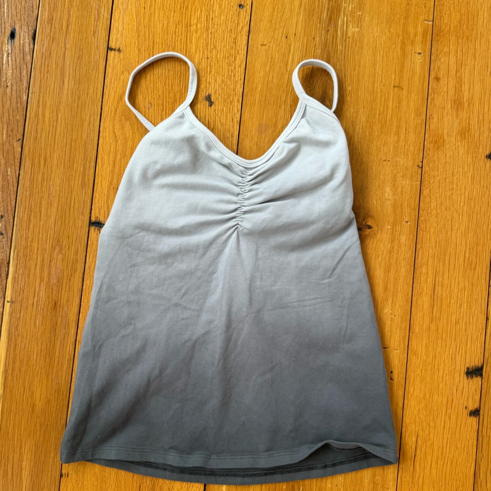 NWT omgirl gray ombre practice cami size small